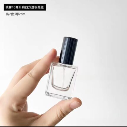 10ML Square Glass Atomizer 034